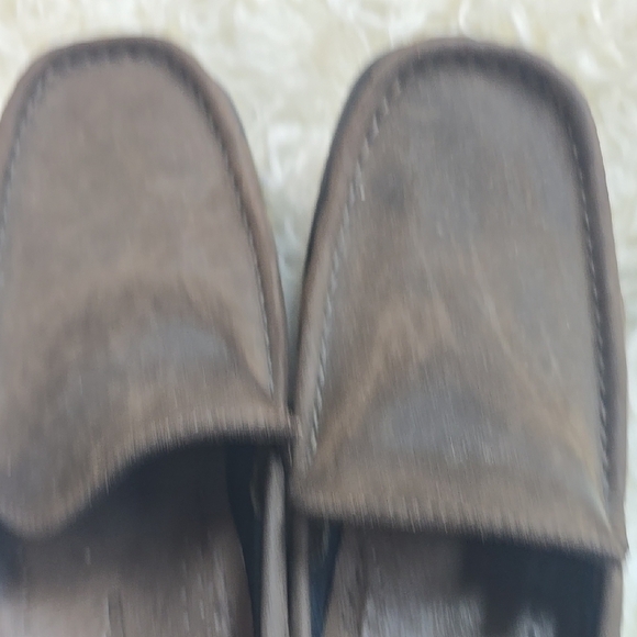 L.L. Bean Brown Suede Loafers Classic Slip-Ons main image 7